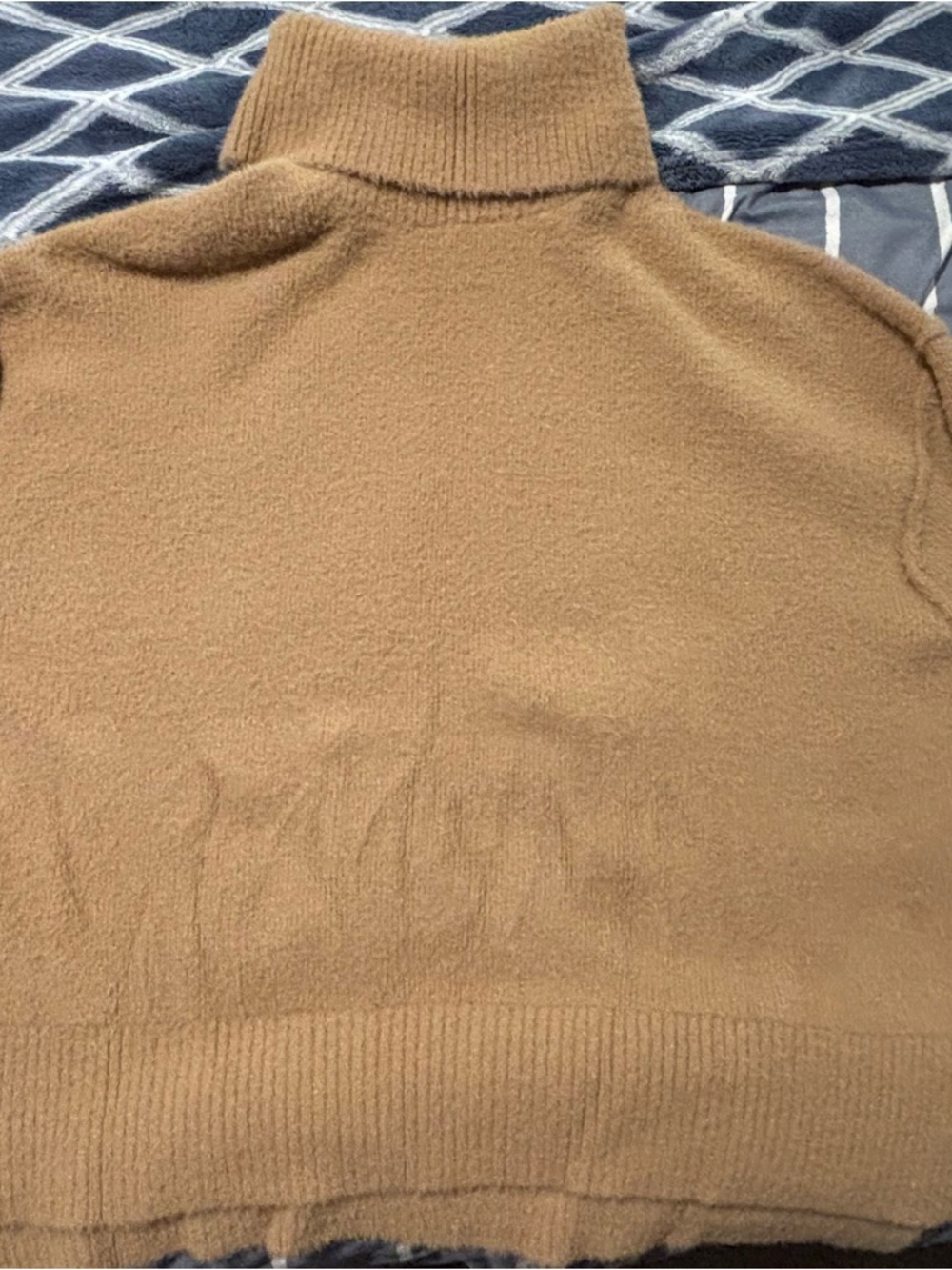 aerie Women's Turtleneck Sweater in Camel